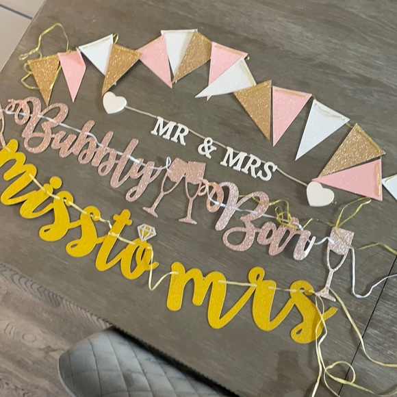 Other - Banners for wedding / bachelorette